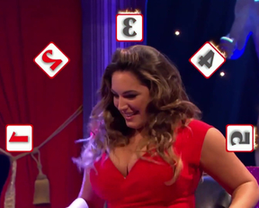 Kelly Brook In Celebrity Juice - Film nackt