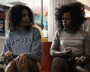 Reign Edwards naked - Snowfall s03e07 (2019)