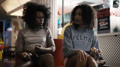 Reign Edwards naked - Snowfall s03e07 (2019)