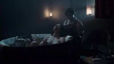 Nina Fotaras naked - Luna Nera s01e02 (2020)