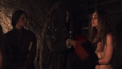 Federica Fracassi naked - Luna Nera s01e06