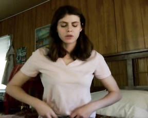 Alexandra Daddario nude - Songbird (2020)