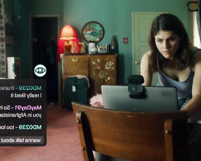 Alexandra Daddario nude - Songbird (2020)