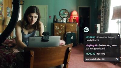 Alexandra Daddario nude - Songbird (2020)