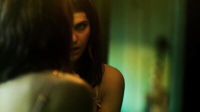Alexandra Daddario nude - Songbird (2020)