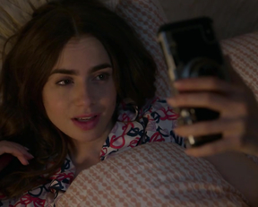 Lily Collins naked - Emily in Paris s01e01-10 (2020)