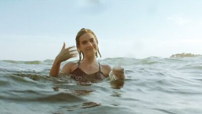 Lily James naked - sex scene Rebecca (2020)