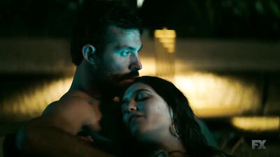 Becky O'Donohue nude - Snowfall s01e01 (2017)