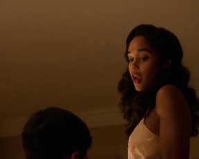 Laura Harrier naked - Hollywood s01e02-07 (2020)