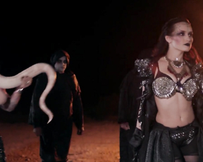 Stefani Blake, Selena D, Jenevieve Hexxx, Nailya Shakirova - Party Bus to Hell (2017)