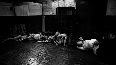 Ashlynn Yennie, Katherine Templar, Georgia Goodrick, Emma Lock, Kandace Caine - The Human Centipede II (2011)