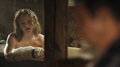 Emma Laird naked – Mayor of Kingstown s01e09 (2021)