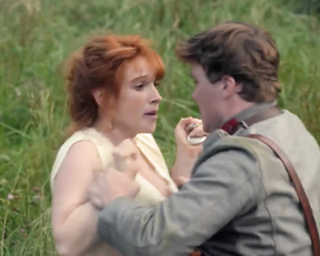 Vica Kerekes nude - Cetnici z Luhacovic s01e01-02 (2017)