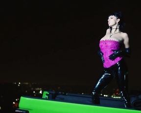 Rebecca Black nude - Cafe Racer (2022)