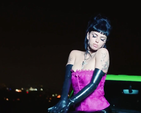 Rebecca Black nude - Cafe Racer (2022)