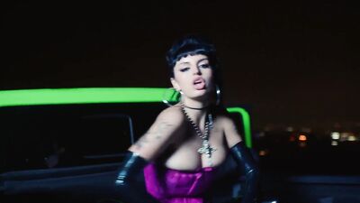 Rebecca Black nude - Cafe Racer (2022)
