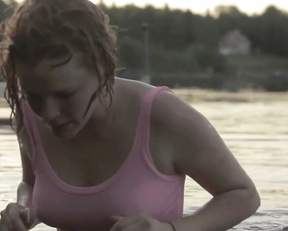 Charlotte Aubin naked - Samedi (2013)