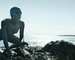 Aura Garrido nude - Cold Skin sex scene (2017)