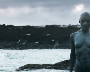 Aura Garrido nude - Cold Skin sex scene (2017)