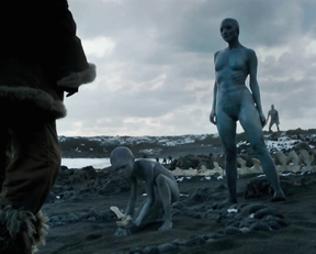 Aura Garrido nude - Cold Skin sex scene (2017)