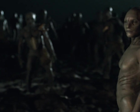 Aura Garrido nude - Cold Skin sex scene (2017)