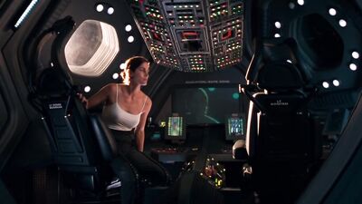 Carrie Anne Moss nude - Red Planet (2000)