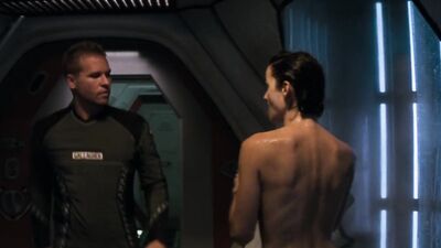 Carrie Anne Moss nude - Red Planet (2000)