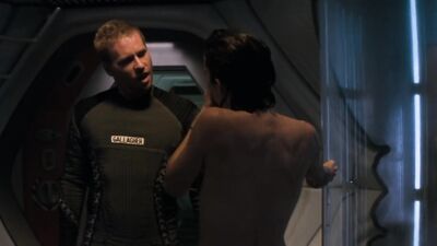 Carrie Anne Moss nude - Red Planet (2000)