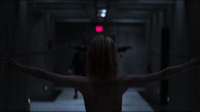 Shay Mitchell nude - The Possession of Hannah Grace (2018)
