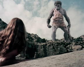 Jane Seymour nude, Taryn Power  - Sinbad and the Eye of the Tiger (1977)