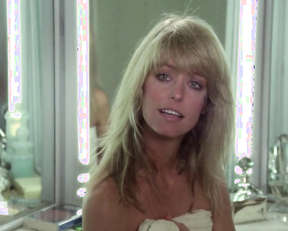 Farrah Fawcett naked - Saturn 3 (1980)