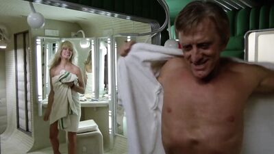 Farrah Fawcett naked - Saturn 3 (1980)