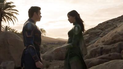Gemma Chan nude - Eternals (2021)