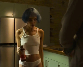 Zoë Kravitz naked - Kimi (2022)