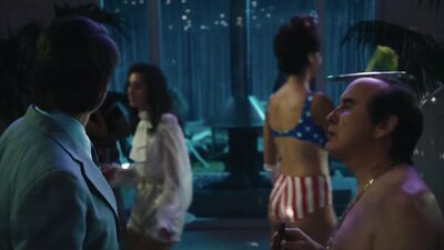 Allie Marie Evans sexy - Gaslit s01e04 (2022)