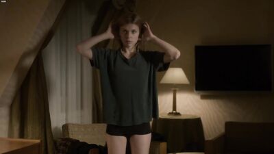 Clemence Poesy naked - The Tunnel s01e01-02 (2014)