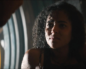 Lou Llobell naked - Foundation s02e01 (2023)