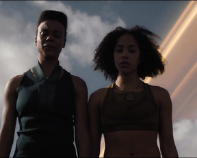 Lou Llobell naked - Foundation s02e01 (2023)