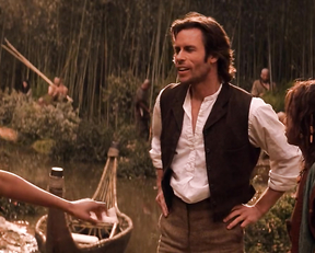 Samantha Mumba naked - The Time Machine (2002)