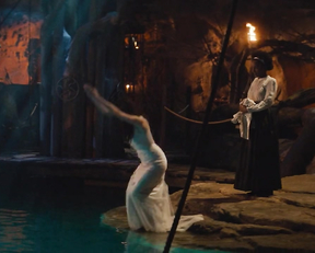 Kaya Scodelario naked - The King's Daughter (2022)