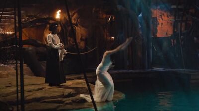 Kaya Scodelario naked - The King's Daughter (2022)