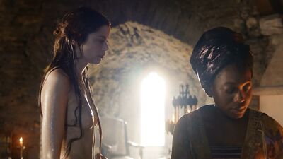 Charlotte Hope naked - The Spanish Princess s01e01 (2019)