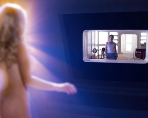 Anna Sophia Berglund topless – Space Station 76 (2014)