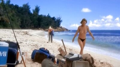 Amanda Donohoe naked - Castaway (1986)