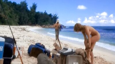 Amanda Donohoe naked - Castaway (1986)