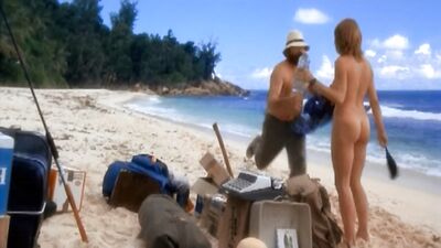 Amanda Donohoe naked - Castaway (1986)
