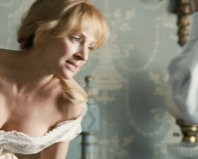Uma Thurman nude in film Bel Ami (2012)