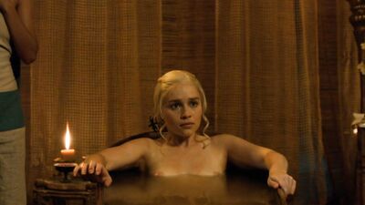 Emilia Clarke - Game of Thrones (s03 e08, 2013)