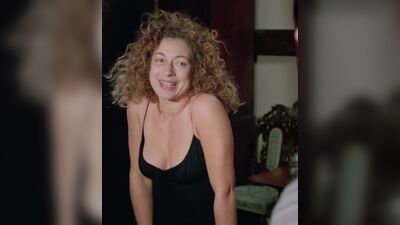 Alex Kingston nude - Croupier