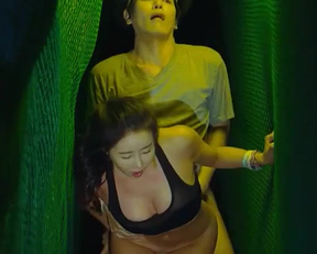 Ha Na-kyung nude - Wrestling